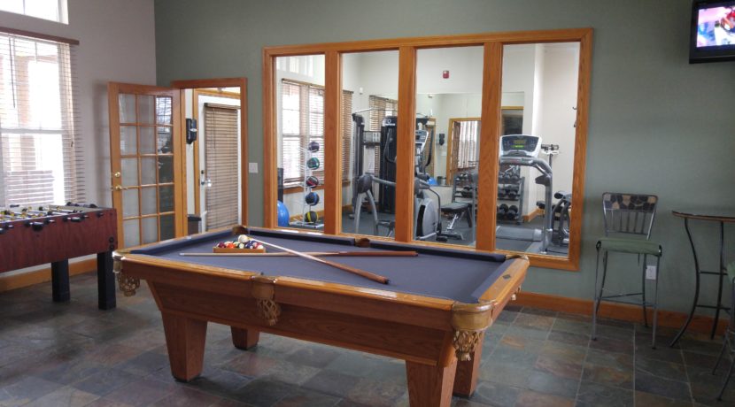 Canyon pool table _ fitness center 1.31.17